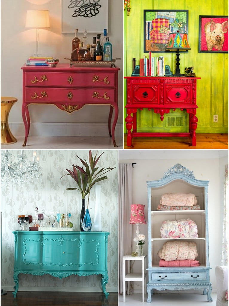 Dicas de decoração bonita e barata para sua casa 2 moveis vintage 1o post blog1 001 766x1024 1