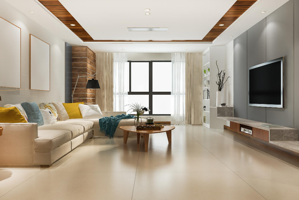 Eletrodomésticos para uma Casa nova: Quais são? 1 sala de tv