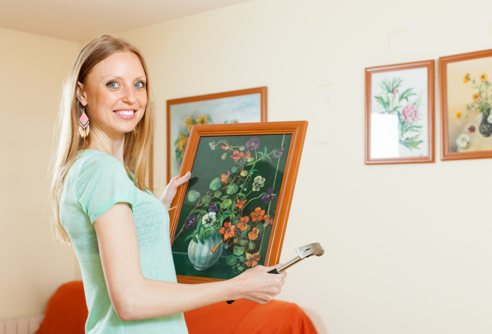 Quadros decorativos na sala: como usar corretamente? 1 quadros