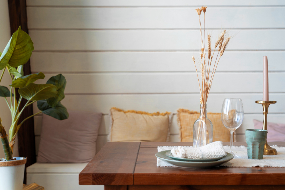 Como Organizar uma Sala de Jantar: Layout e Funcionalidade 4 mesa jantar