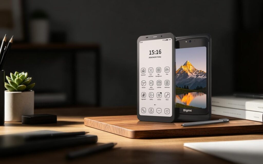 Primeiro smartphone E Ink de tela dupla grande do mundo com 80 FPS chegou ao Kickstarter em 10 de julho: Bigme HiBreak Dual 2 a partir de apenas US$ 544,50 3 image 6
